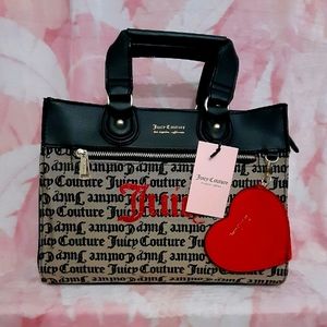 Juicy Couture Gothic Heart Satchel ❤🖤